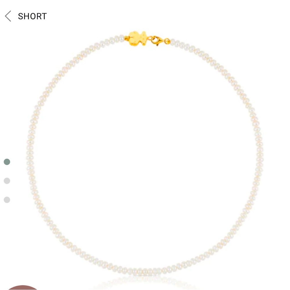 Tous Gold Sweet Dolls Necklace pearl
Come whith Tous Certificate of Authenticity